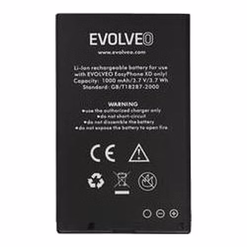 EVOLVEO orig. baterie 1800 mAh pro MaxPhone A1, StrongPhone Q1/Z4/W4