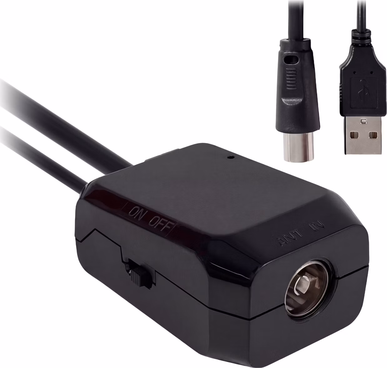 EVOLVEO HDO 2, aktivní venkovní DVB-T2 anténa, filtr LTE/4G/5G
