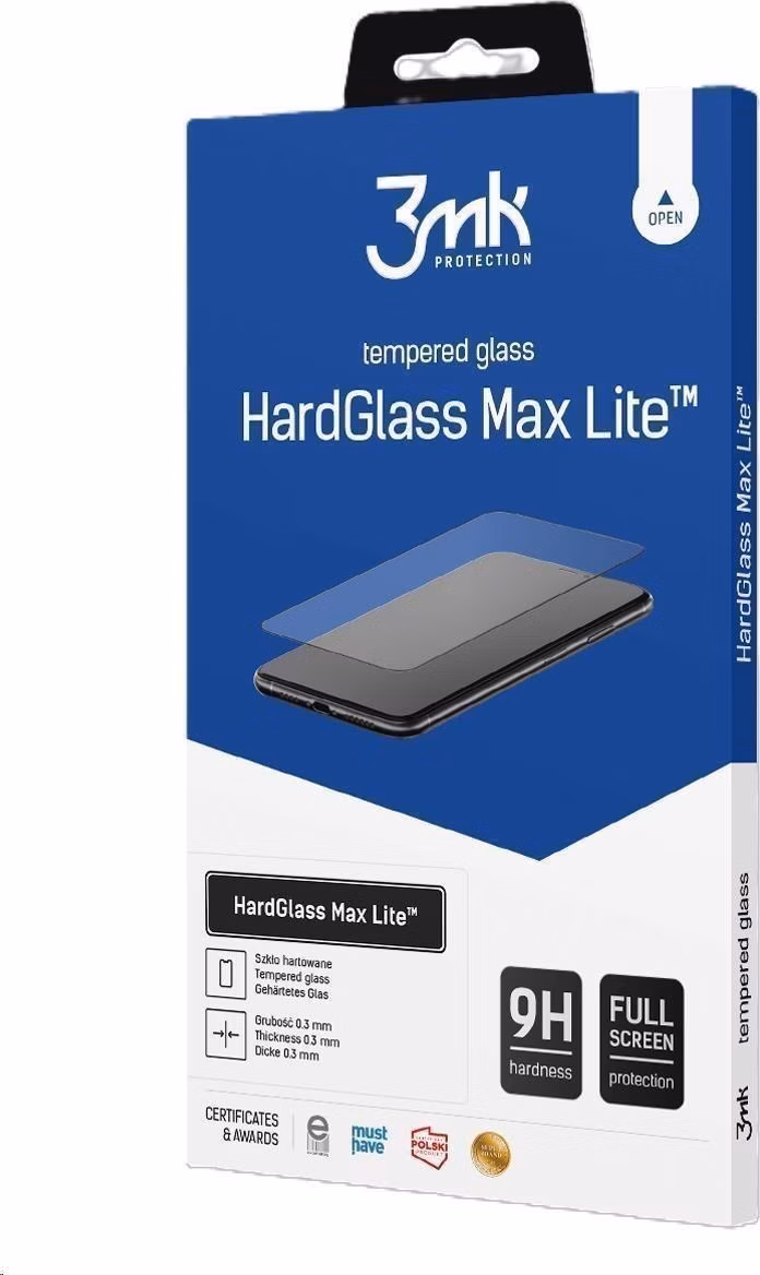 3mk tvrzené sklo HardGlass Max Lite Black pro Xiaomi 15 Ultra