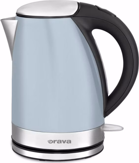 Orava VK-3217 BL rychlovarná konvice, 2000 W, 1.7 l, automatické vypnutí, světlá modrá