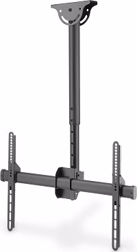 DIGITUS univerzální stropní držák na TV s teleskopickým nastavením výšky VESA: 200x200, 300x300, 400x200, 400x400, 600x400.