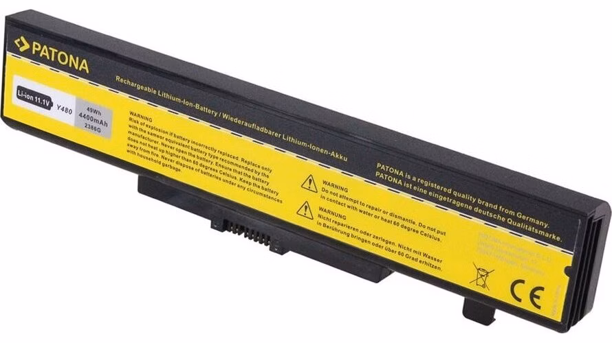 PATONA baterie pro ntb LENOVO G580 4400mAh Li-Ion 11,1V