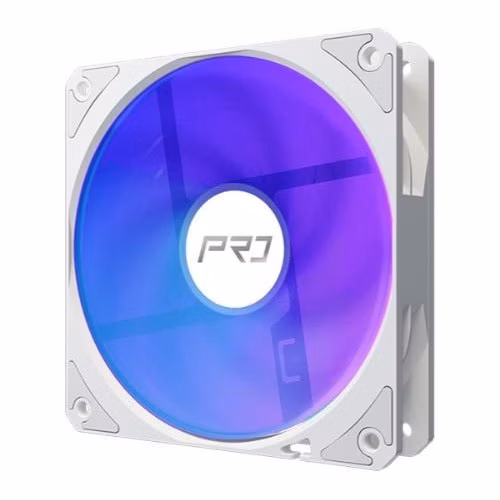 ASROCK Vodní chladič Pro White 240 ARGB, 2x120mm, LGA1851, AM5, bílá
