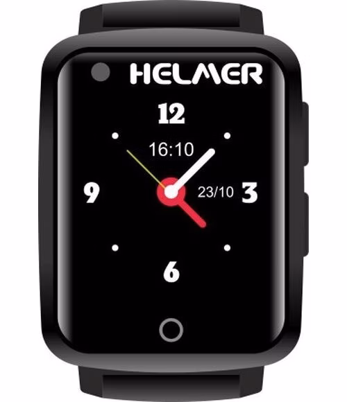 OPRAVENÉ - HELMER seniorské hodinky LK 716 s GPS lokátorem/ dot. disp./ snímač srdečního tepu/ nano SIM/ IP67/ 4G/ Andro...