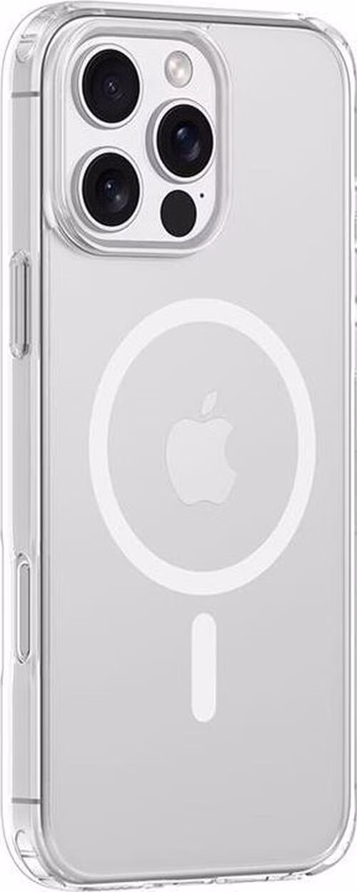 Devia kryt Pure Clear Magnetic Shockproof Case pre iPhone 16 Pro Max - Clear
