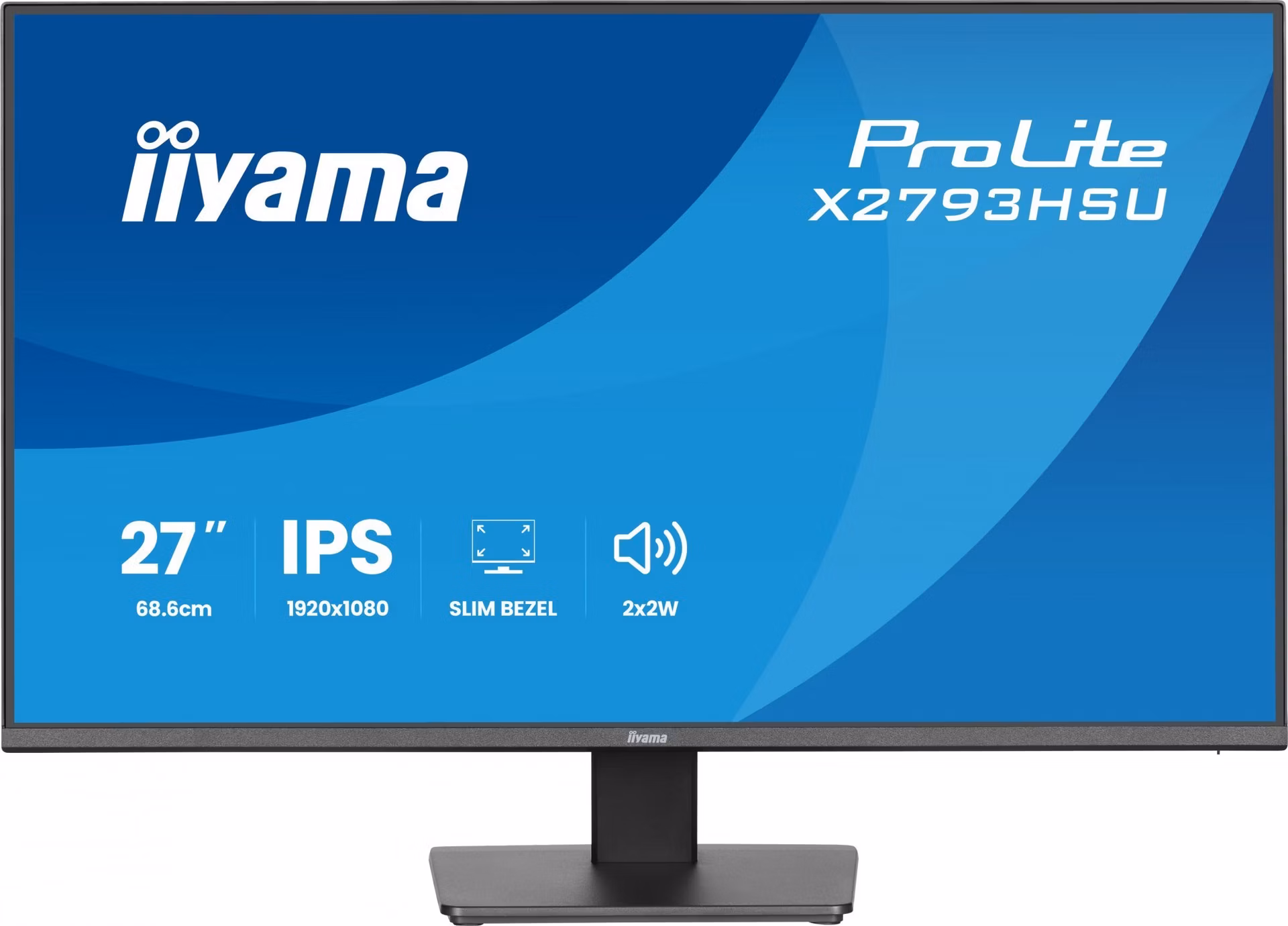 iiyama ProLite/X2793HSU-B1/27"/IPS/FHD/120Hz/1ms/Čierna/3R