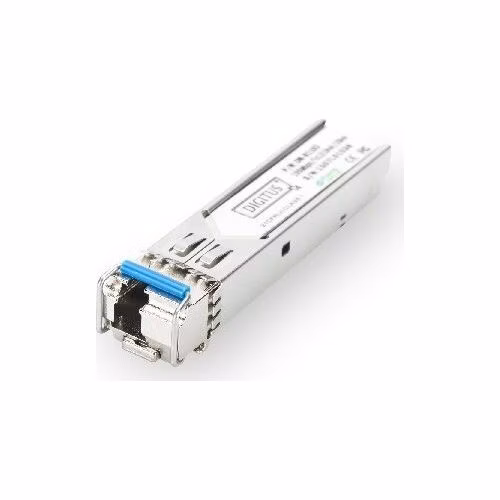 Digitus 155 Mbps BiDi WDM SFP Module, Up to 20km Singlemode, LC Simplex Connector 100Base-BX, Tx1310nm/Rx1550nm