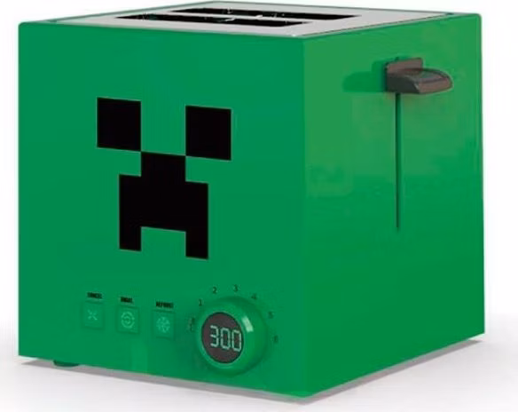 Creeper Square Toaster (Minecraft)