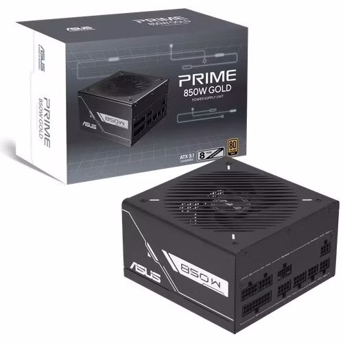 ASUS PRIME 850W GOLD Black Edition Modular