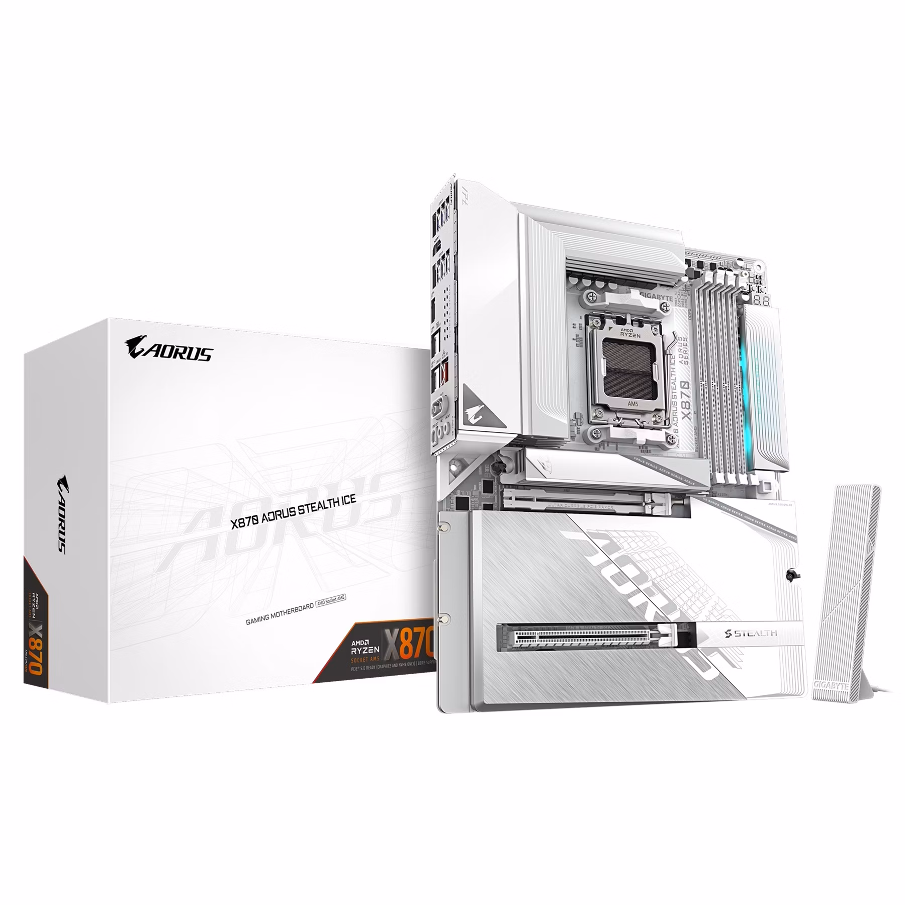 GIGABYTE X870 AORUS STEALTH ICE/AM5/ATX