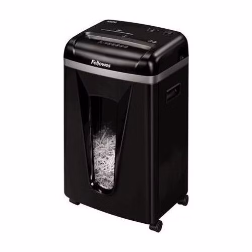 Fellowes Skartovač 450 M 9 listů/22L/NBÚ3/křížový řez/CD - poškozený obal
