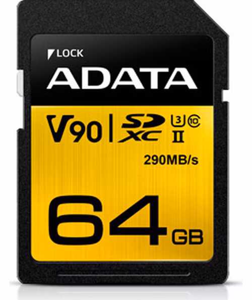 Adata/SDXC/64GB/UHS-II U3 / Class 10