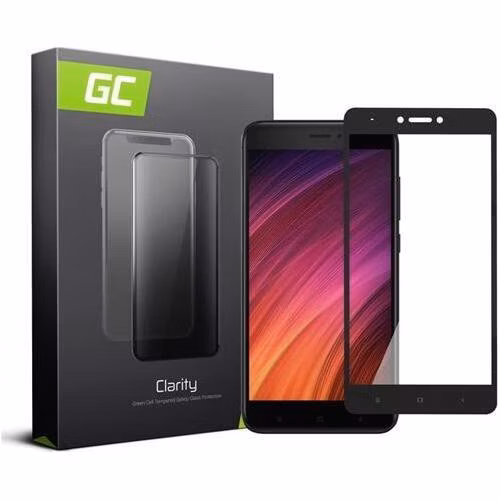 Green Cell Clarity Screen Protector for Xiaomi Redmi Note 4X Tempered Glass 9H Military Grade Invisible Cover