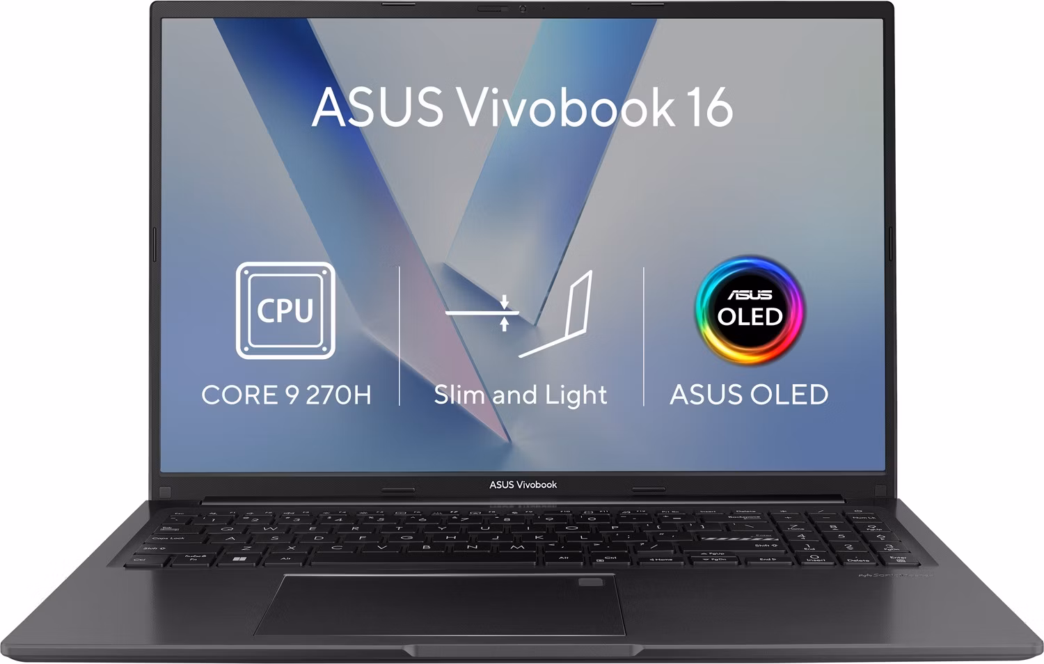 ASUS Vivobook 16 X1605VA-OLED2842W, Core 9 270H, 16.0˝ 1920 x 1200 FHD, UMA, 16GB, SSD 512GB, W11H,FPR