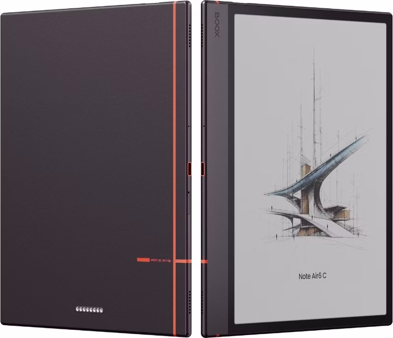 E-book ONYX BOOX NOTE AIR 6 C, 10,3" Kaleido 3, 64GB, podsvietená, Bluetooth, Android 16, E-ink displ