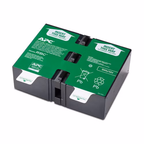 APC RBC124 APC Repl. Battery BR1200G-FR, BR1200GI, BR1500G-FR, BR1500GI, SMC1000I-2U
