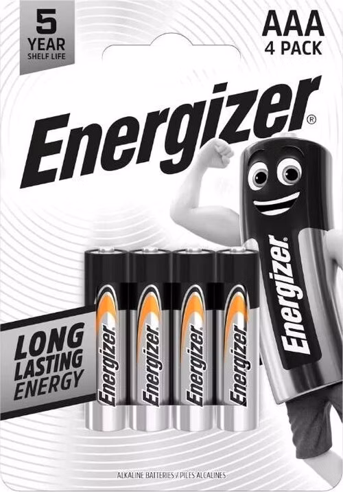 Energizer LR03/4 Everyday AAA 4pack Alkalické