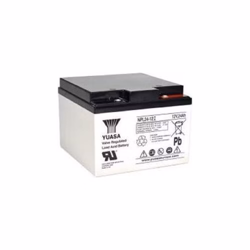 Fukawa YUASA NPL24-12I (12V; 24Ah; závit M5; životnost 12let)