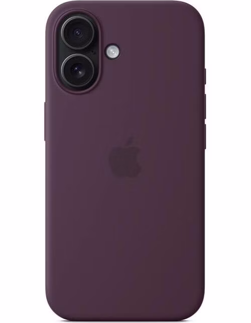 iPhone 16 Silicone Case with MagSafe - Plum *Poškodený obal*