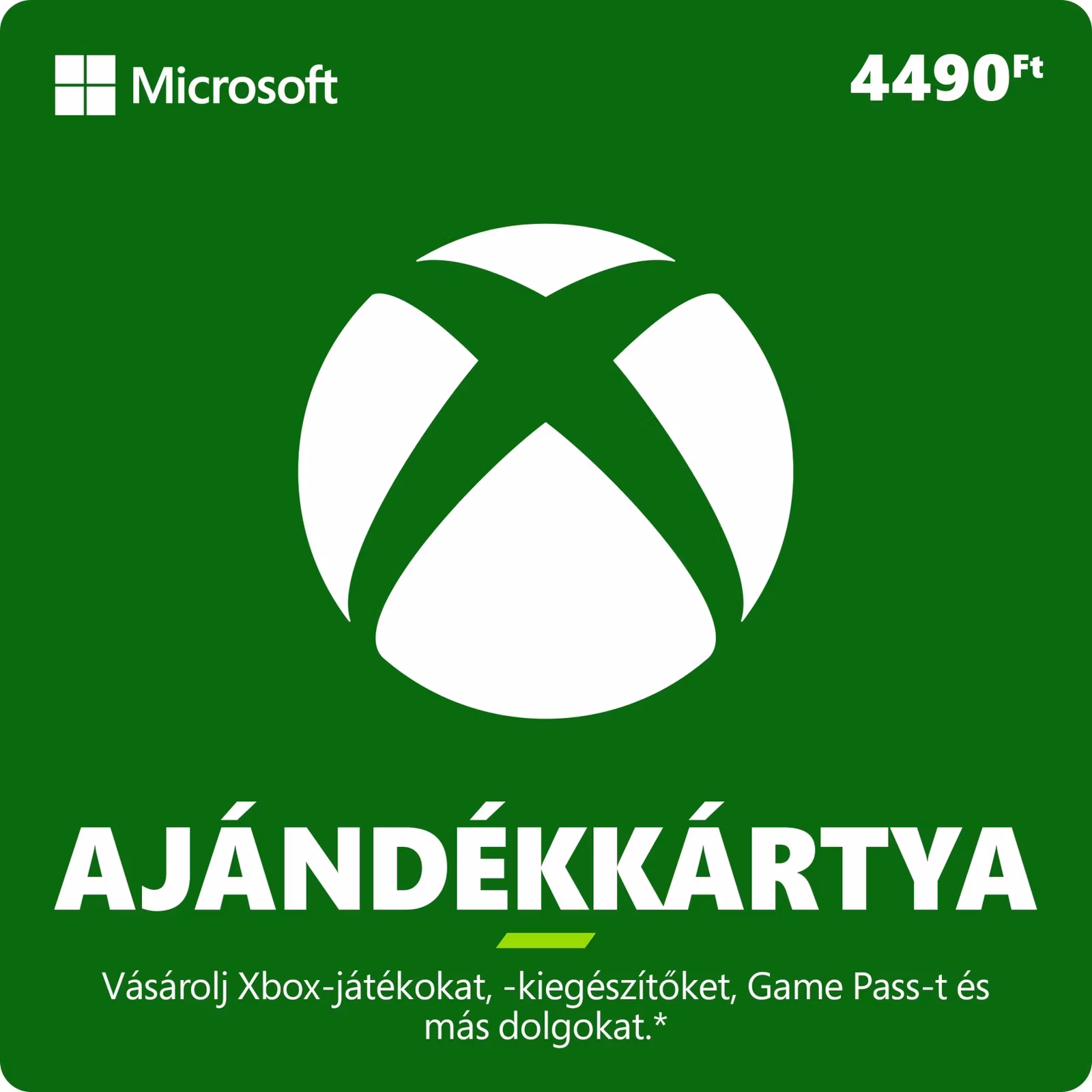 ESD XBOX - Darčeková karta Xbox 4490 HUF