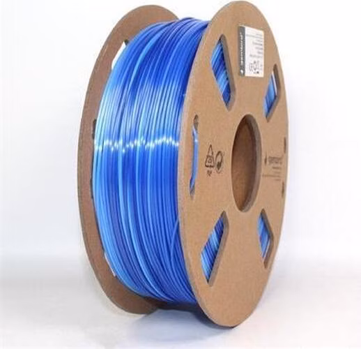 Gembird tisková struna (filament), PLA, 1,75mm, 1kg, silk ice, ledově modrá/tmavě modrá