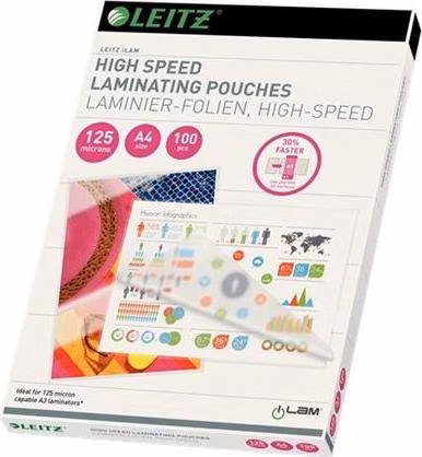 LEITZ Laminovací kapsy  iLAM A4 pro rychlou laminaci, 125 mic (100 ks)