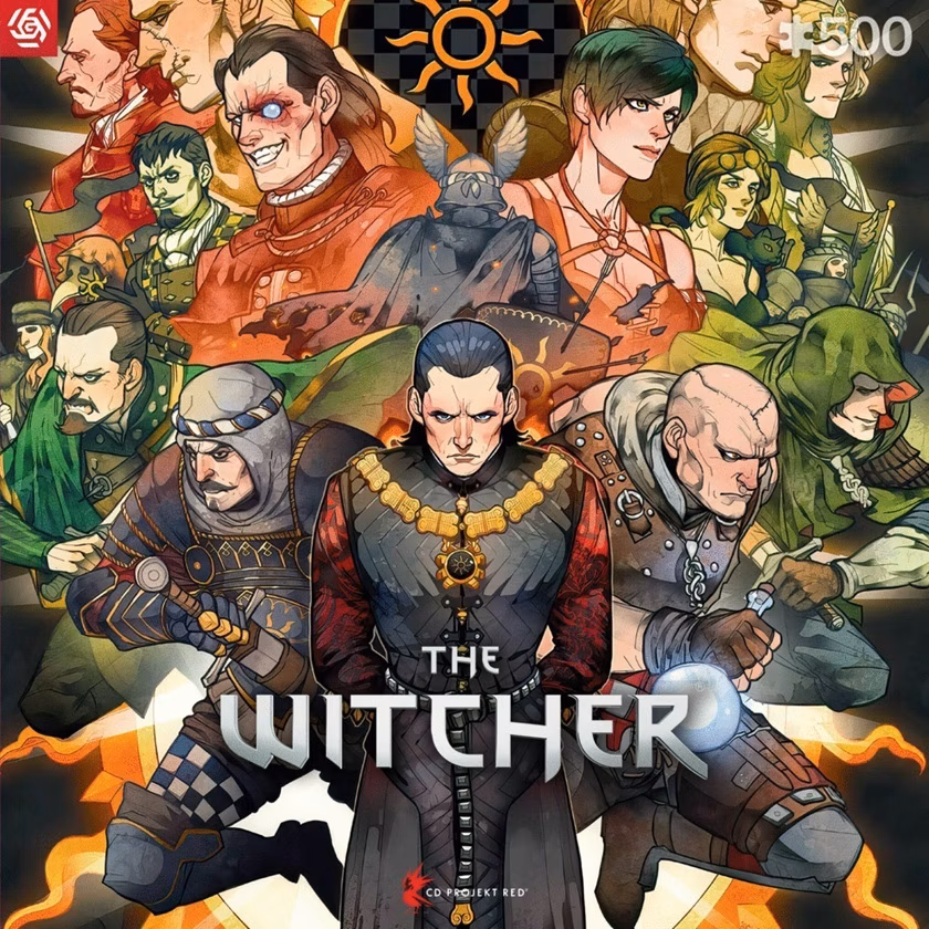 GLO GAMING PUZZLE: THE WITCHER NILFGAARD
