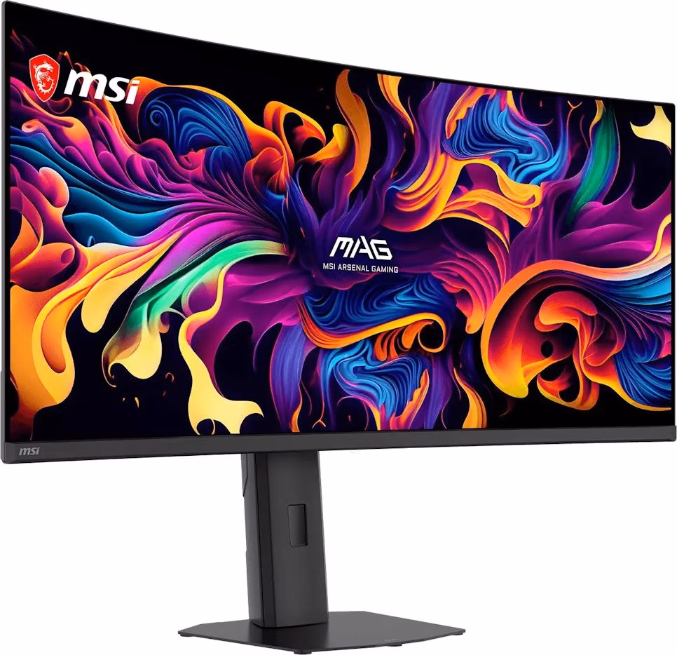 MSI Gaming MAG 341CQP QD-OLED X28/ 34"/ 3440x1440/ OLED/ 0,03ms/ 280Hz/ 300cd/m2/ 1500000:1/ HDMI/ DP/ VESA/černý