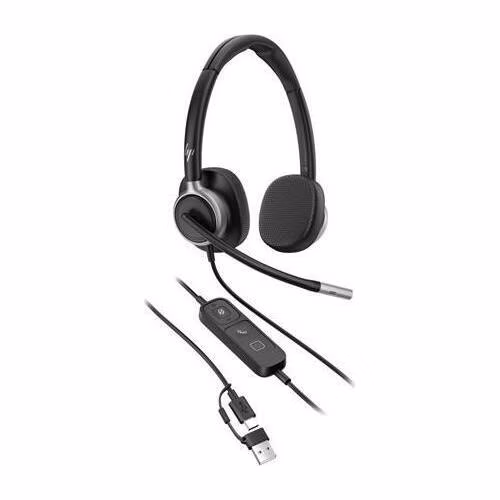 HP Poly Mission 625 náhlavní souprava Stereo USB-C +USB-C/A