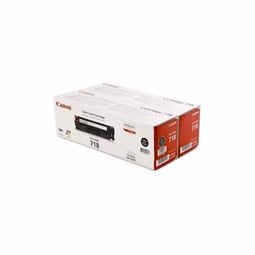 Canon originální toner CRG-718BK 2-pack/ LBP-7200/ 7660/ 7680/ MF-80x0/ MF724 / Černý