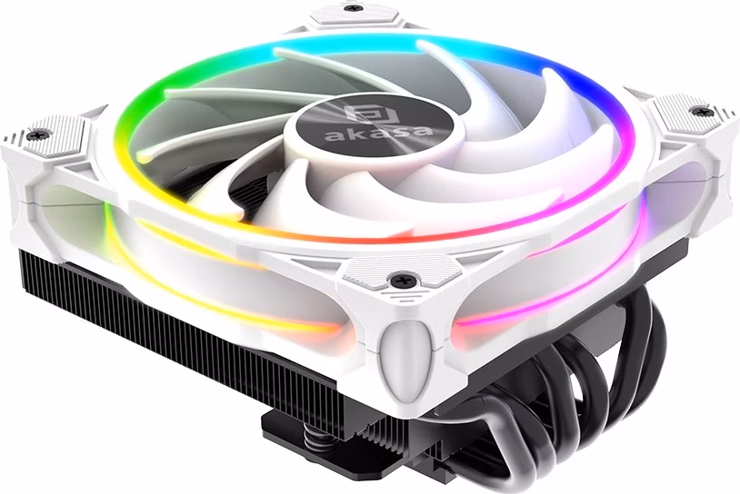 AKASA chladič CPU - SOHO H6L RGB white