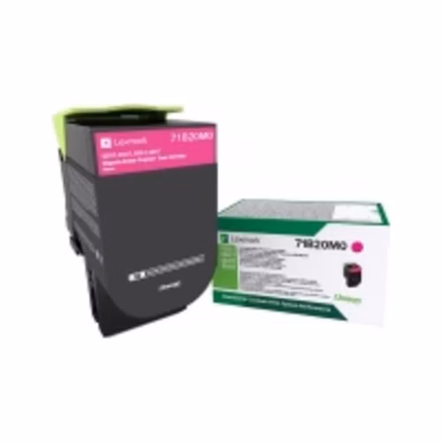 Lexmark CS/CX31/41/51x Magenta Toner Cartridge Return - 2 300 stran