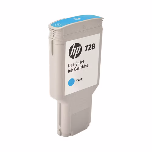 HP Ink Cartridge 728/Cyan/300 ml