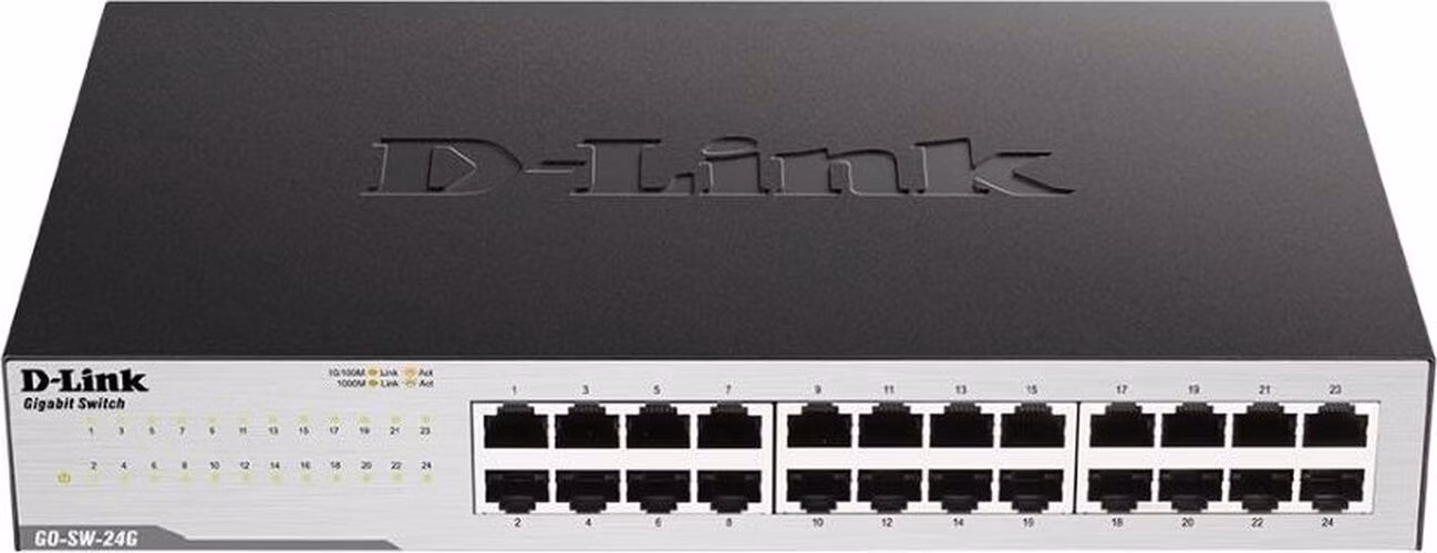D-Link GO-SW-24G 24-Port GIGABIT DESKTOP SWITCH