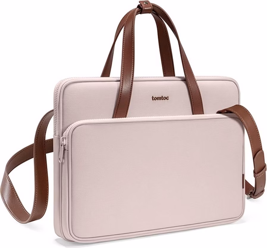 TomToc taška Premium H22 pre Macbook Pro 14" M1/M2/M3/M4 - Blush Pink