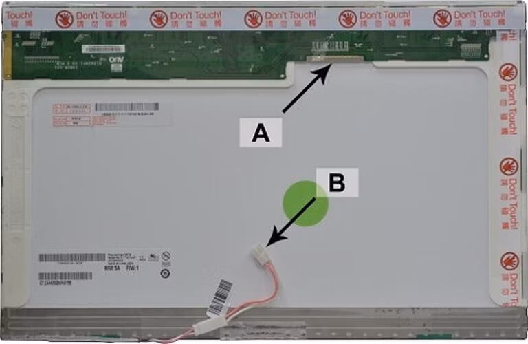 2-Power náhradní LCD panel pro notebook 15.4 WSXGA+ 1680x1050 CCFL1 matný 30pin