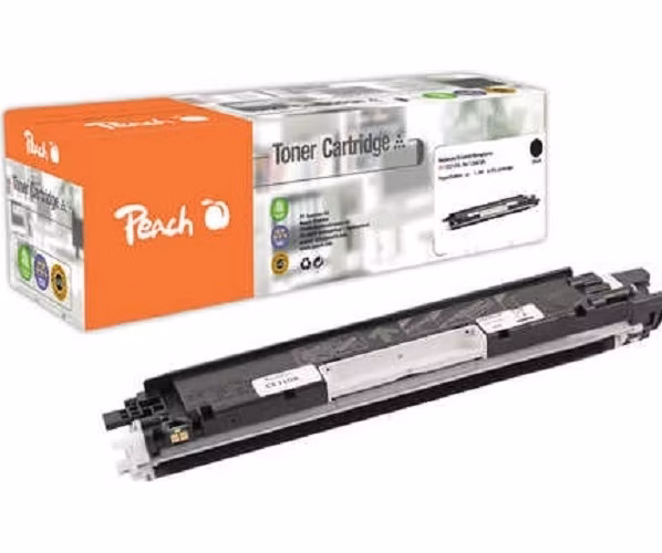 PEACH kompatibilní toner HP CE310A, No 126A, černá, 1200 výnos