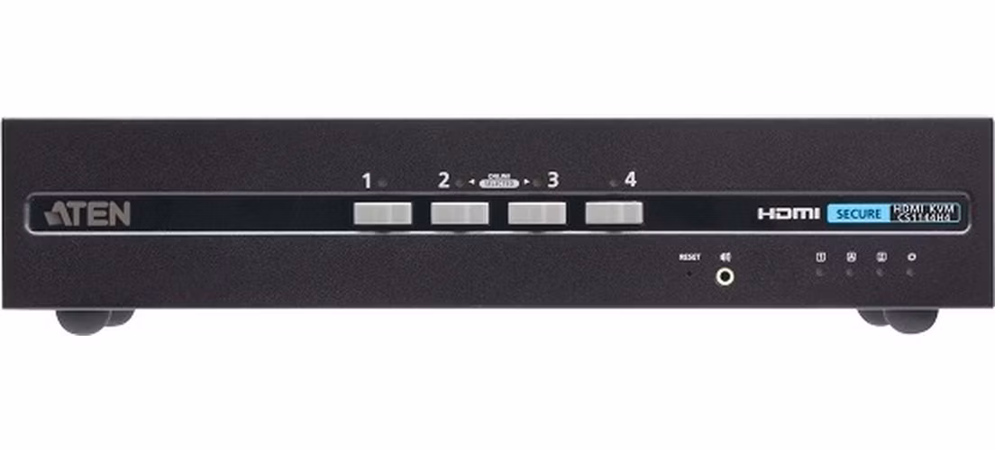 Aten CS1144H4-AT-G 4-Port USB HDMI Dual Display Secure KVM Switch (PSD PP v4.0 Compliant)