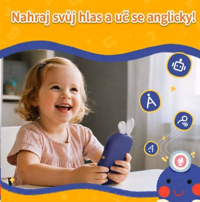 Alilo T1 Můj první mobil - Interaktivní dětský telefon, EN