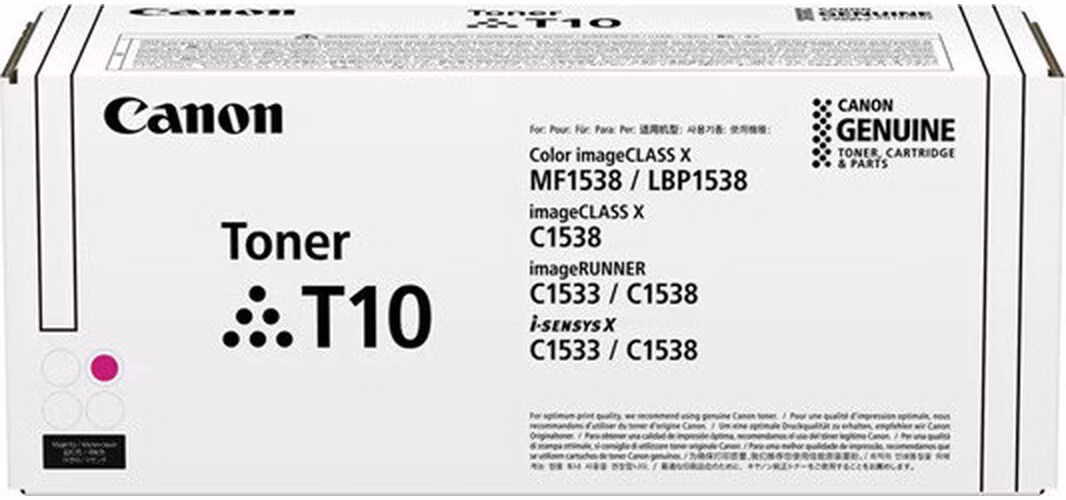 CANON TONER T10 MAGENTA pro i-SENSYS X C1533i, C1533iF, C1538i, C1538Fi (10 000 str.)