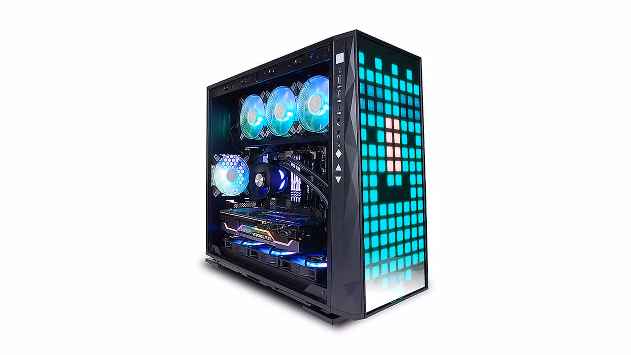 In Win 309 Gaming Edition, Mid Tower, E-ATX, gamepad