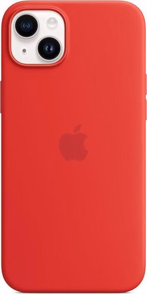 Apple iPhone 14 Plus Silicone Case with MagSafe - (PRODUCT)RED
