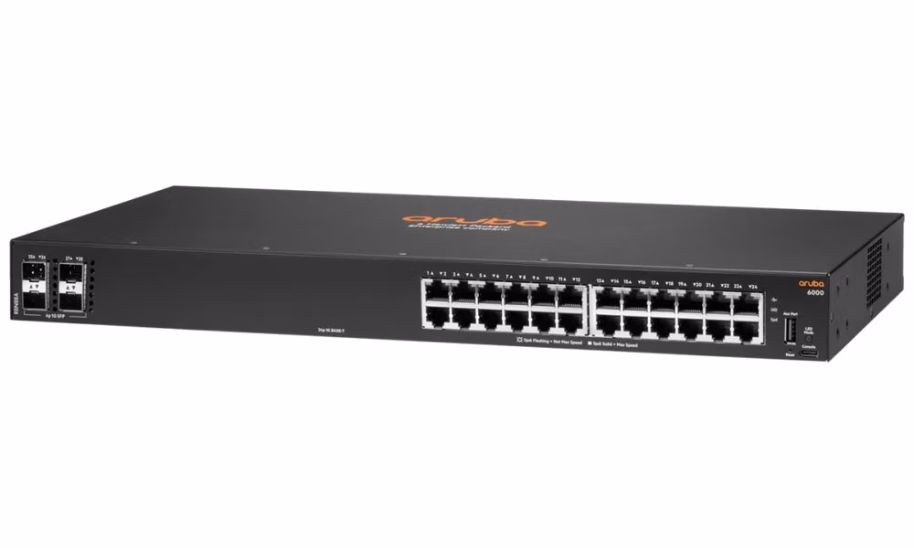 HPE Aruba 6000 24G CL4 4SFP Swch