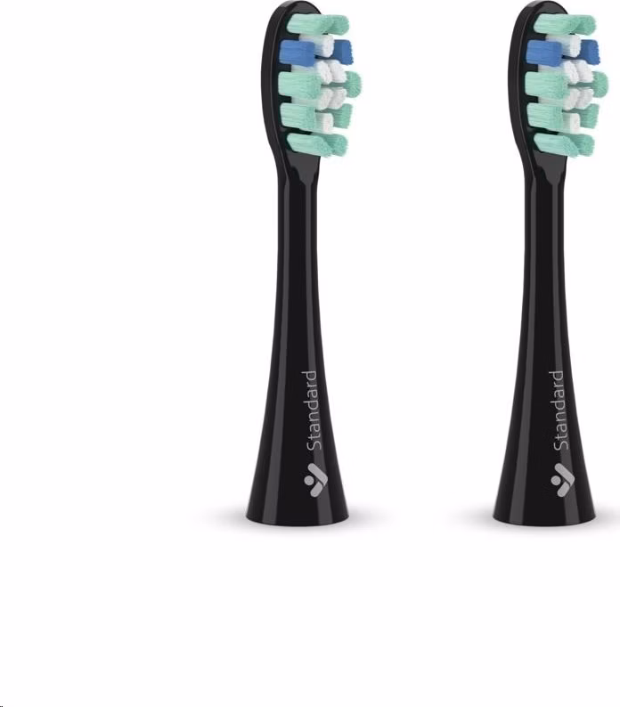 TrueLife SonicBrush Clean-series heads Standard black 2 pack