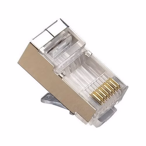 XtendLan Konektor STP RJ45 CAT5e, lanko, stíněný, kulatý