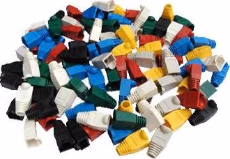 DATACOM Návlek pro plug RJ45 s bublinou šedý (CAT6) (100ks)