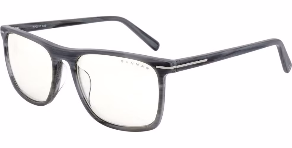 GUNNAR kancelářske/herní brýle HAYWARD TEAK čirá skla BLF 35 GUNNAR focus