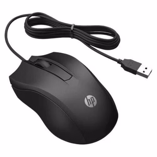 HP myš 100 USB černá