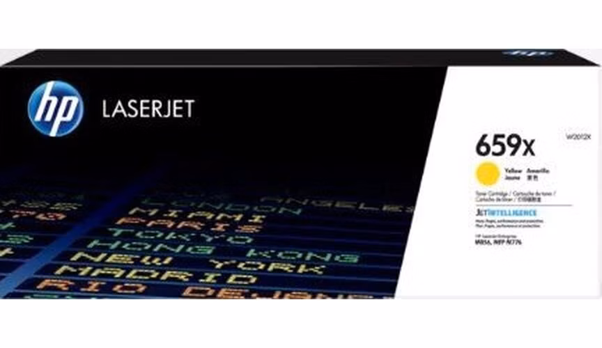 HP 659X High Yield Yellow Original LaserJet Toner Cartridge