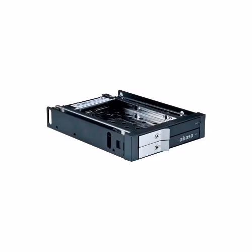 AKASA Lokstor M21 - 2 x 2,5" HDD rack do 3,5"